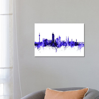 Vienna, Austria Skyline by Michael Tompsett - Wrapped Canvas Gallery-Wrapped Canvas Giclée