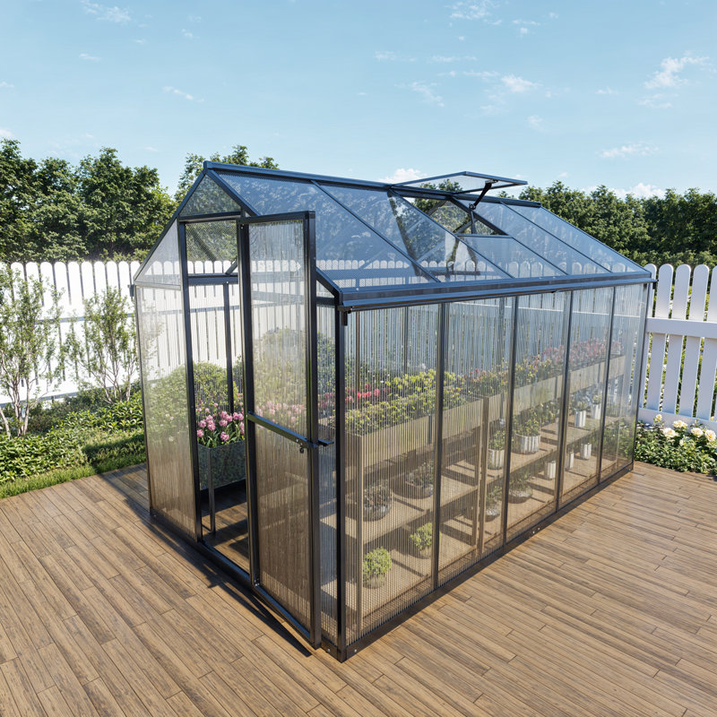 6Pcs Polycarbonate Panels, 0.5cm H x 122cm W x 61cm D