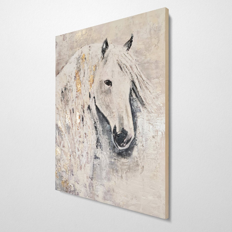 Elena - Wrapped Canvas Painting, 50cm H x 50cm W x 3cm D