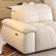 Coussin de canapé modulaire en cuir blanc-858151842-858151843