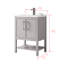 Ensemble de meuble-lavabo simple 24 po Jewell-2074380369