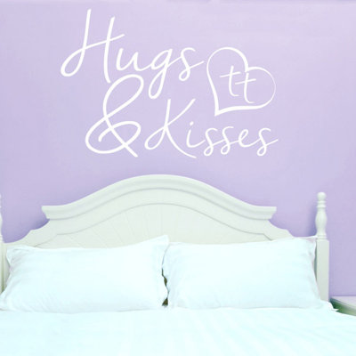 Hugs and Kisses Wall Sticker