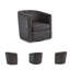 Fauteuil pivotant décontracté Kazier