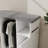 Foldable Ironing Board Cart On Wheels - Space-Saving Rolling Ironing Station With Storage Shelf