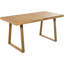 Table et chaise d'extérieur en bois avec coussins rembourrés pour la vie