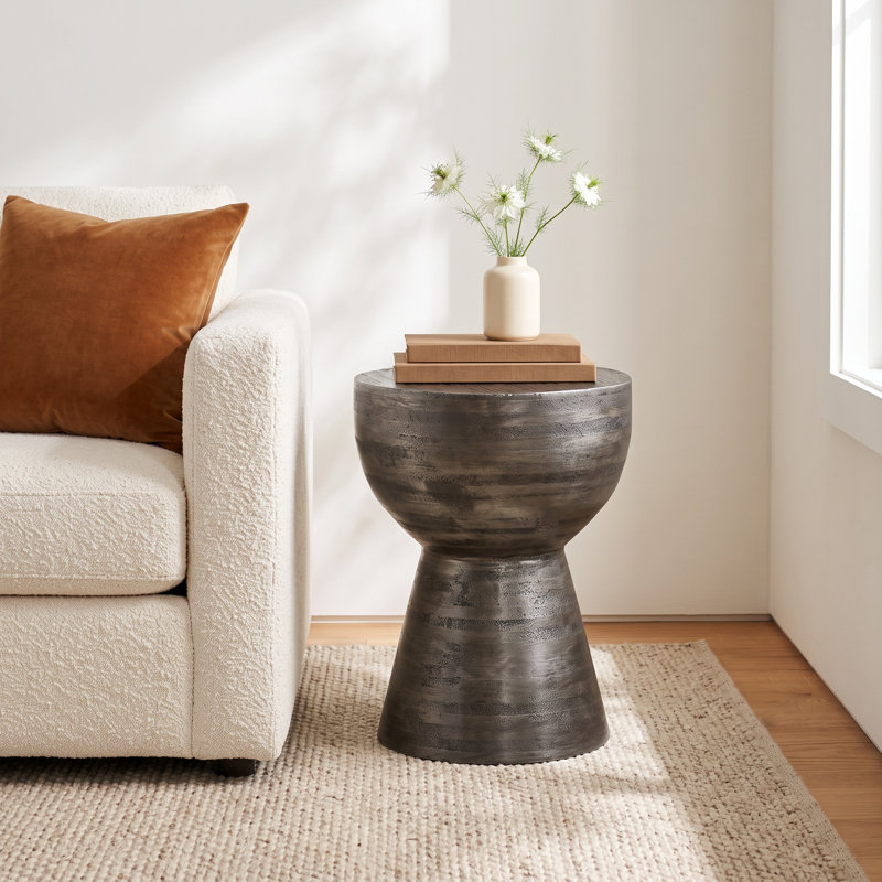 Terrell Solid Wood Top End Table