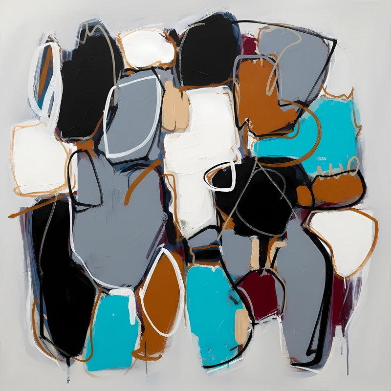Urban Reverberation, 36" H x 36" W