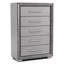 Commode 5 tiroirs Yanil