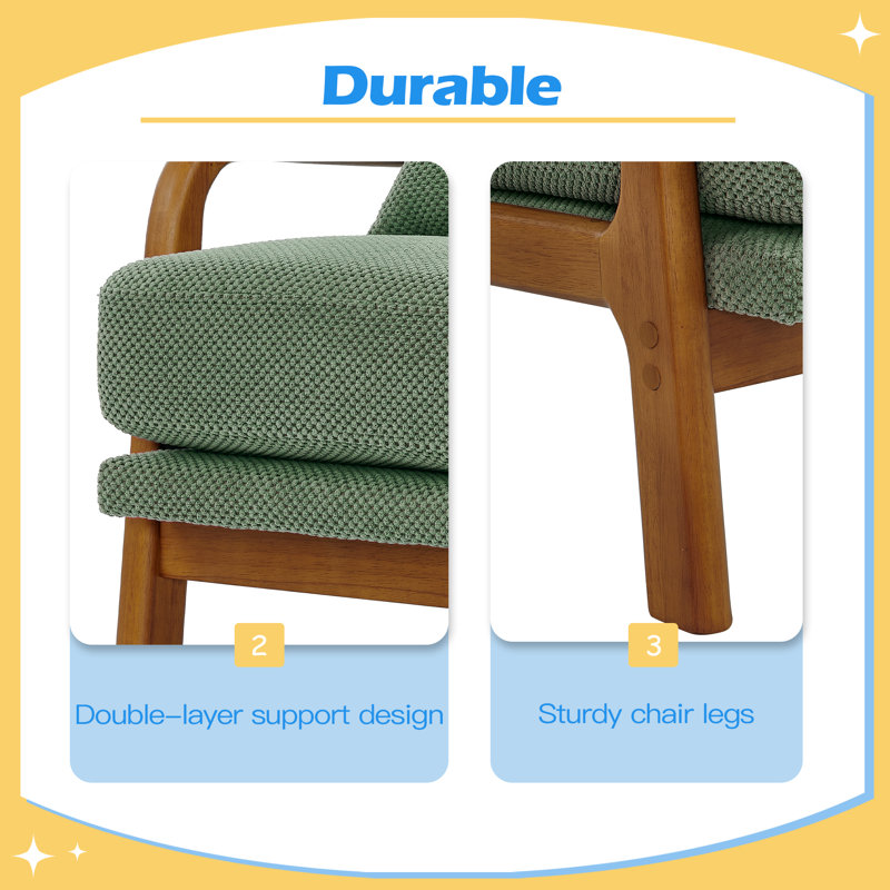 Chaise longue en bois durable et fonctionnelle, Dark Green