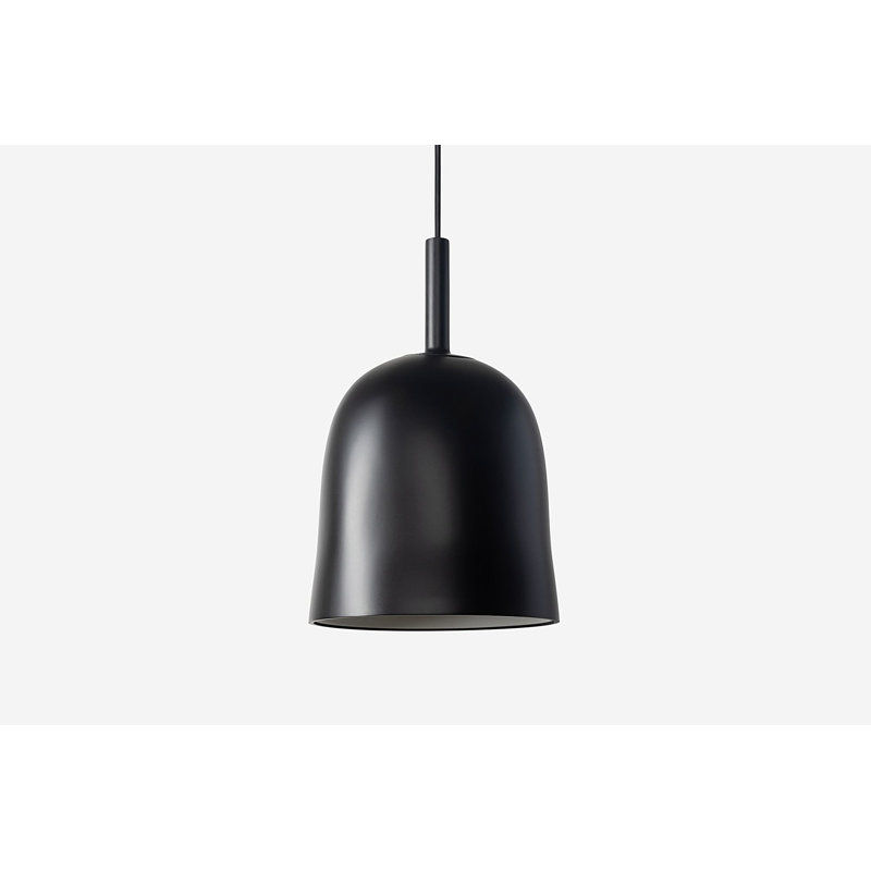 Vessel Pendant Light, Carbon, 18.5'' H x 9'' W x 9'' D, Black