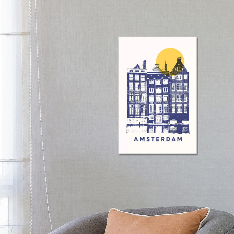 Amsterdam, H 26 po x l 18 po x 1,5 po