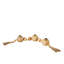 Porte-bougie décoratif en bois de manguier avec pompon Cole-2004458930