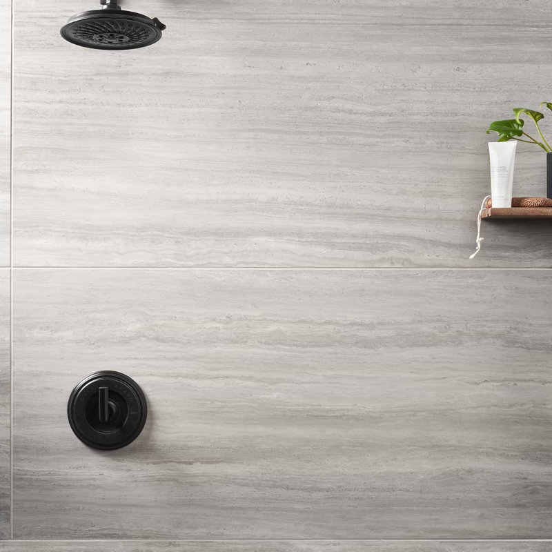 Nashville White 24X48 Matte Porcelain Tile, Gray Matte