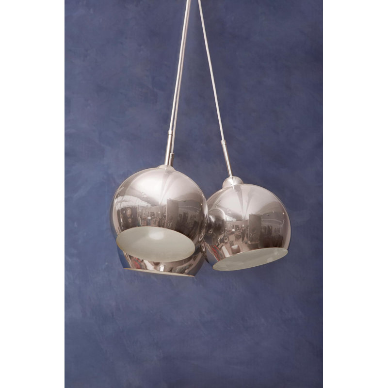 Ardsley 3 - Light Black Cluster Pendant