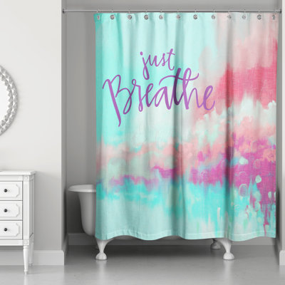 Rideau de douche simple respirer Gracie