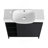 30'' Freestanding Bathroom Vanity With White Ceramic Sink & Soft-Close Door, Dark Oak, Plywood, KD-Packing-1229724334