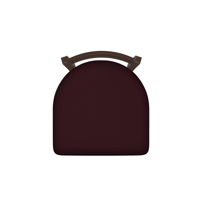 Tabouret de coiffeuse en métal Jackie, Bronze, Vinyle - Canter Bordeaux