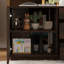 Adjustable Height L-Shaped Standing Desk With Storage Cabinet – Ergonomic Workstation For Home And Office