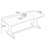 Nut-brown Rectangular Solid Wood Dining Table-1665755892