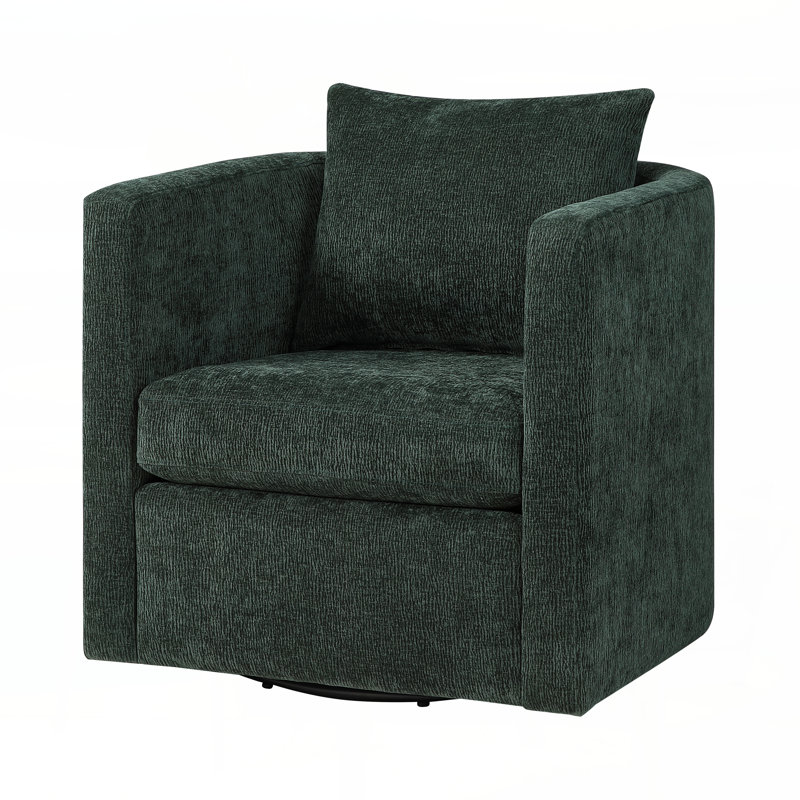 Fauteuil demi-tonneau Sutton, Vert