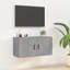 Nataile Unfinished TV Stand for TVs up to 32" with Fireplace Included-1914552291-1893204018