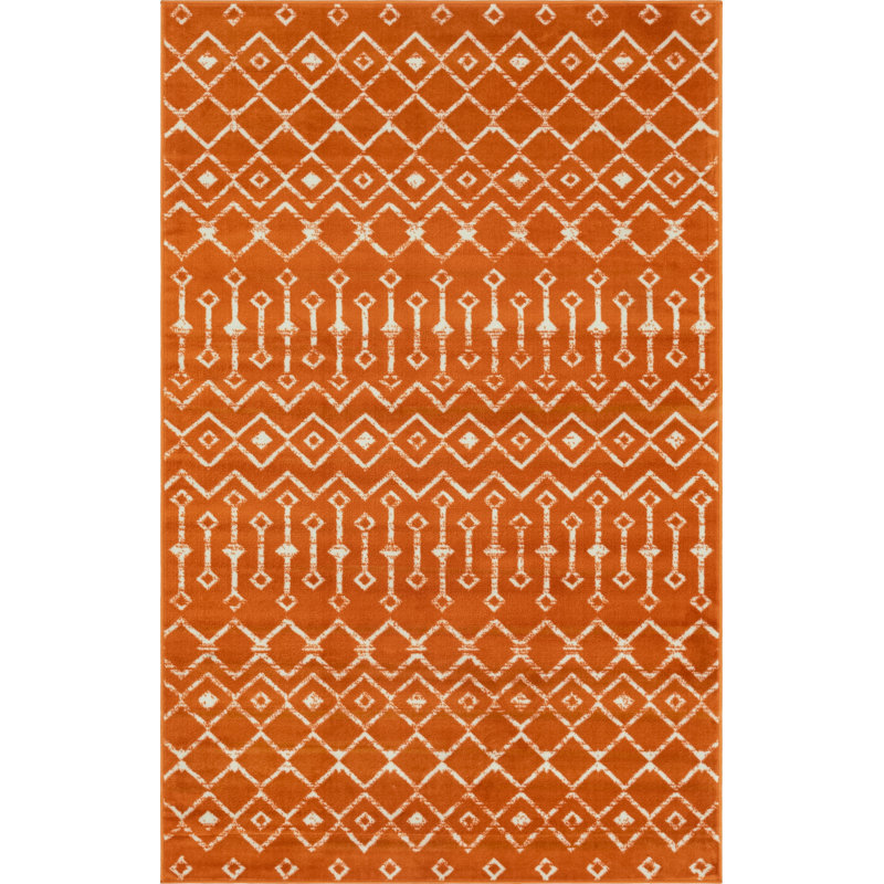 Moroccan Area Rug, Rectangle 152 x 244cm