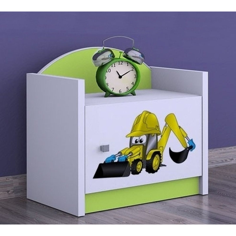 Elvis Nightstand, Green