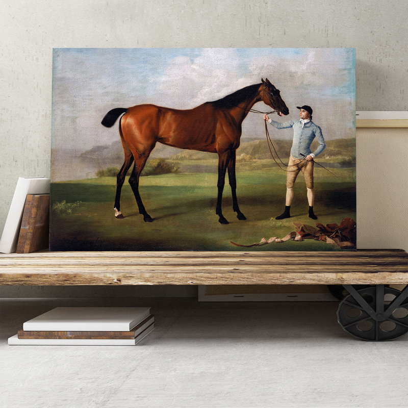 George Stubbs - Wrapped Canvas Painting, 50cm H x 76cm W