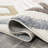 Peru Diamond Tribal High-Low Multi/Cream Rug-421791297