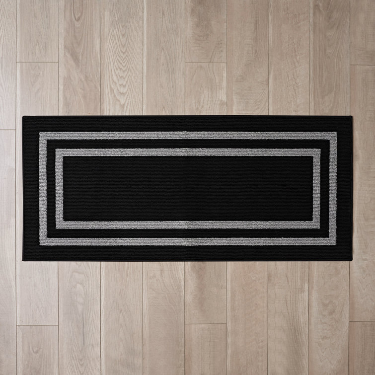 Nautica Double Line Machine Washable All Loop Tufted Rugs 1-Piece