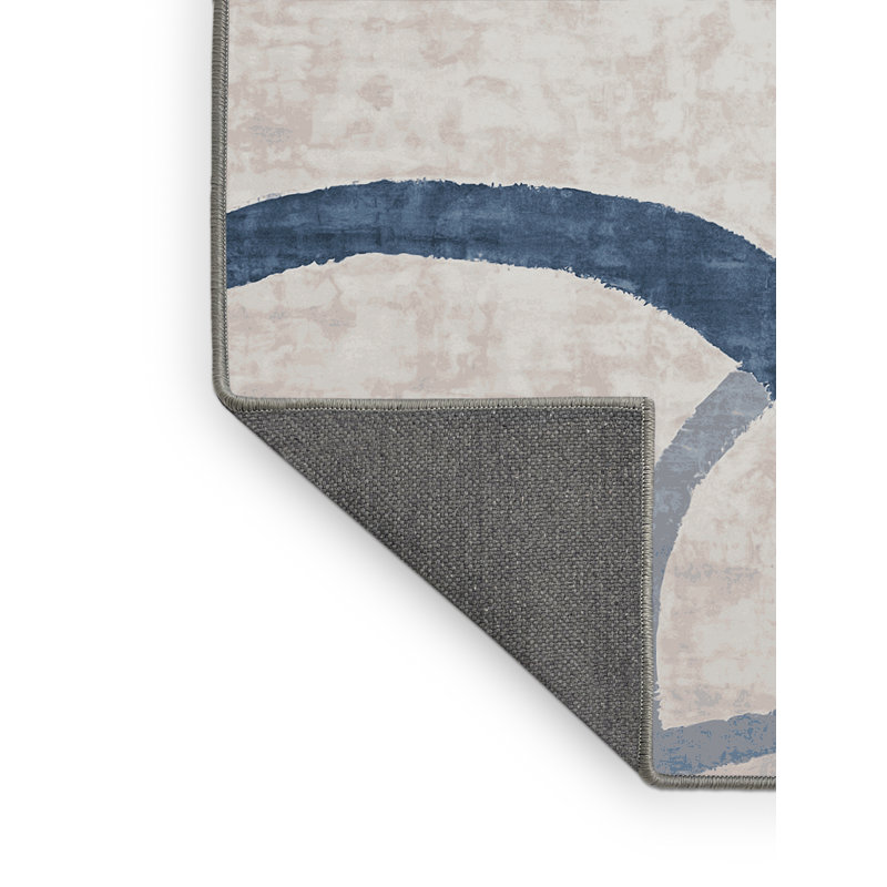 Tapis gris soyeux et moelleux, Tapis de couloir 2 pi x 4 pi