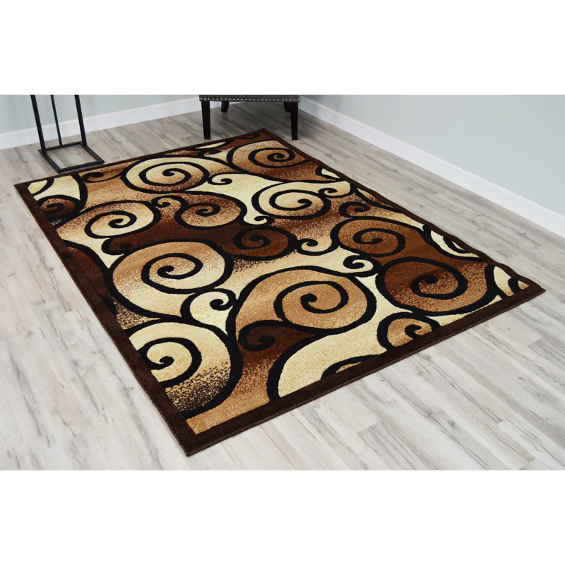 Cosper Abstract Indoor Rug, Rectangle 8' x 10'5"