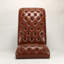 Chaise longue capitonnée en similicuir sans accoudoirs-62150224