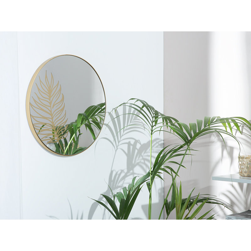 Kamiska Wood Flat Wall Mirror