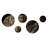 Portrait of a Boho Chic Woman IV - Fashion Metal Wall Décor