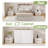 Murphy Bed Storage Cabinet with Drawers