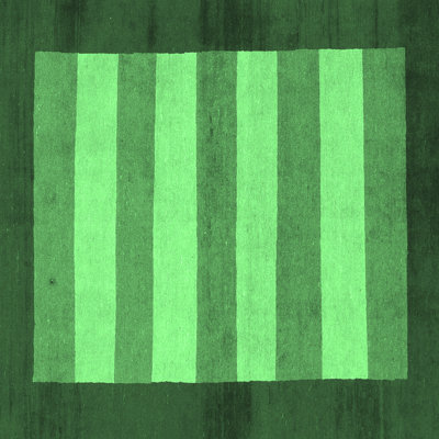 Washable Striped Indoor Rug