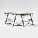L-Shaped Glass Top Computer Desk