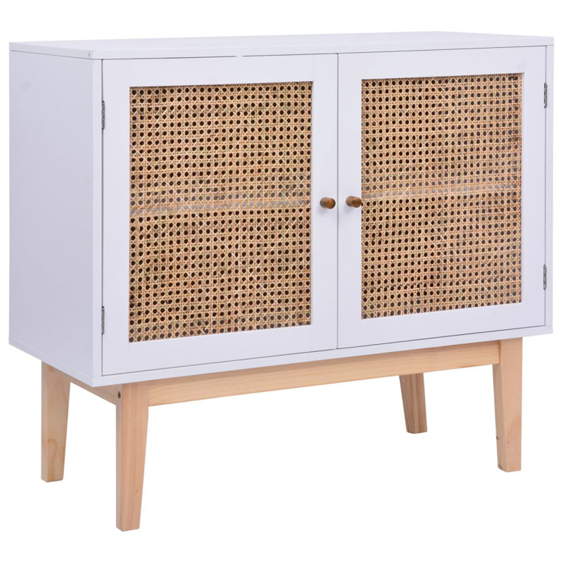 Engleman Sideboard, White/Light Brown