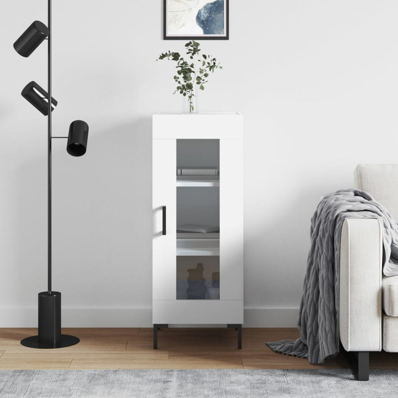 Malaia Display Cabinet, White