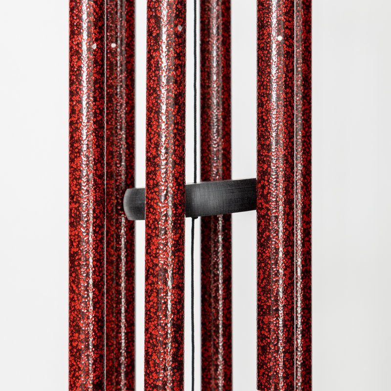 Ruby Splash 30" Aluminum Wind Chime for Patio and Garden
