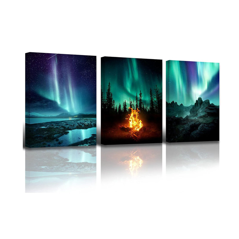 3 Piece Wrapped Canvas Print