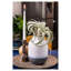 Lave Home Shoulder vase, 6 x 6 x 8.5 in, Bleu