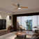 Ceiling Fans with Lights Dimmable and Remote Control Flush Mount