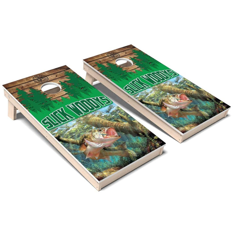 Ensemble de planche de jeu de cornhole tout-temps Lifestyle Fishing, AUCUN accessoire