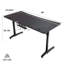 Bureau de jeu ergonomique de 60 po avec tapis de souris sur toute la surface