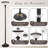 Debbera 70'' Torchiere Floor Lamp