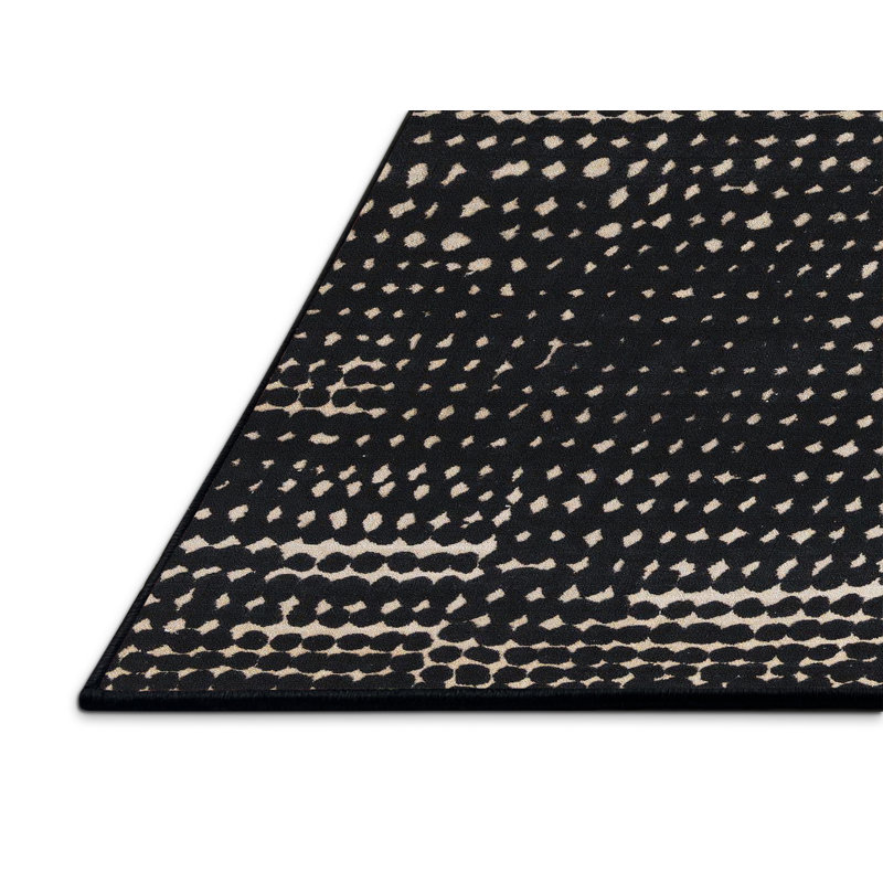 Abstract Indoor Rug, Rectangle 2' x  3'