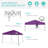Best Choice Products Easy Setup Pop Up Canopy W/ 1-Button Setup, Wheeled Case, 4 Weight Bags-99315084-99315080