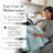 Southshore Fine Linens Vilano Down Alternative Comforter, 240 GSM Double-Brushed Microfiber Oversized All-Season Comforter with Box Stitching, Piped Edges and Corner Tabs, King/California King, Sky Blue-420232244-420232232